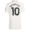 Camisola Manchester United Rashford 10 Homen Equipamento 3ª 23/24